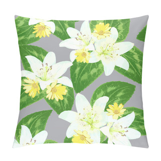 Personality  Watercolor Nature Seamless Background Pillow Covers
