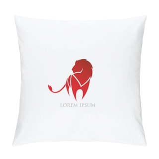 Personality  Lion Symbol Pillow Covers