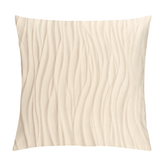Personality  Smooth Wind Waves On Light Sand Pillow Covers