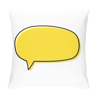 Personality  Speech Bubbles. Quotes Icon Vector. Message Bubbles Chat. Blank Retro Empty Comic Bubble. Stickers. Dialog Balloons. Vector Illustration. Pillow Covers