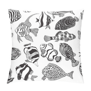 Personality  Exotic Tropical Fish Pillow Covers