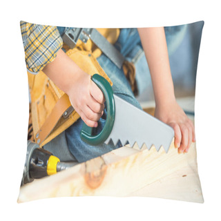 Personality  Little Boy With Tools  Pillow Covers