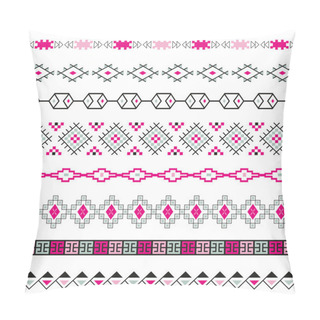Personality  Seamless Pattern. Vector Illustration For Tribal Design. Ethnic Motif. Pillow Covers