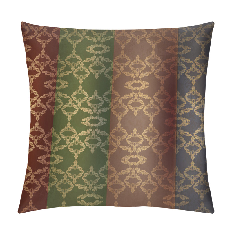 Personality  Vector Set Of Vintage Background. Pillow Covers