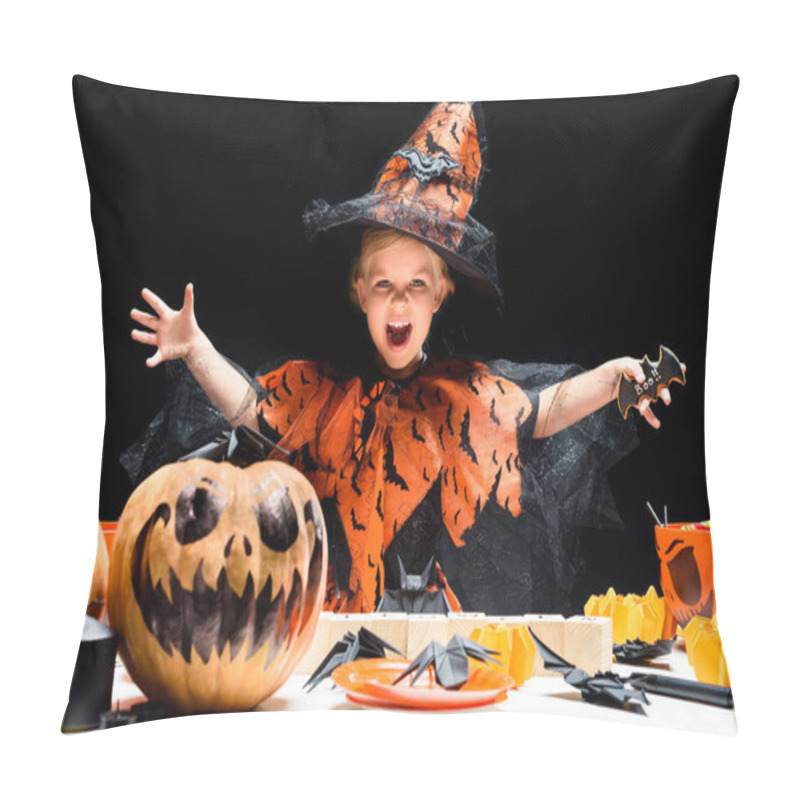 Personality  Little Evil Witch Pillow Covers