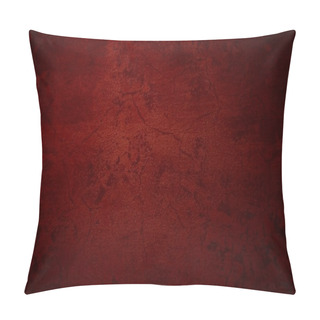 Personality  Grunge Background Of Red Stone Wall Pillow Covers
