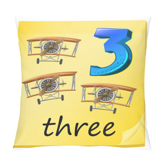 Personality  Three Planes Pillow Covers