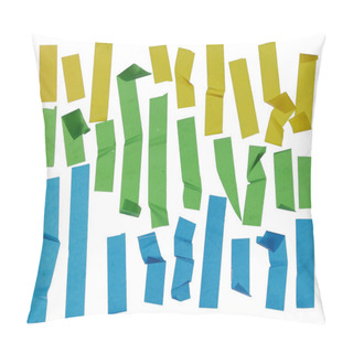 Personality  Strips Of Masking Tape Pillow Covers