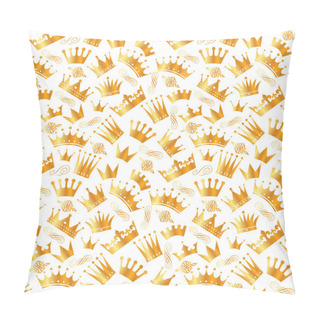 Personality  Crowns Retro Pattern Pillow Covers