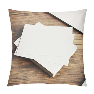 Personality  Blank Business Cards Pillow Covers