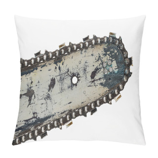 Personality  Worn Chainsaw Bar And Blade Pillow Covers