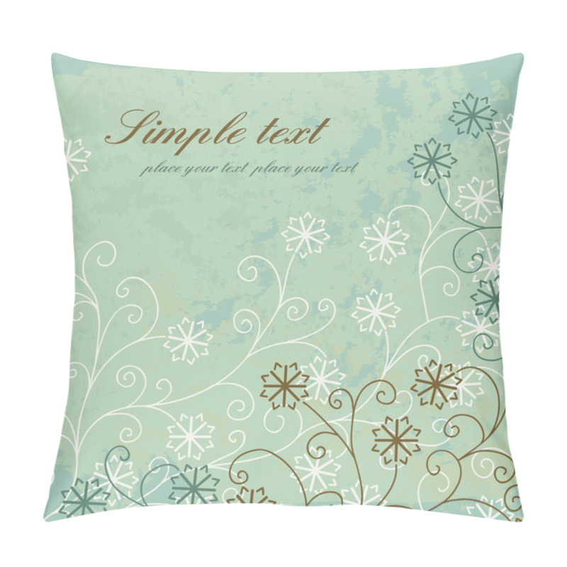 Personality  Background With Floral Pattern Pillow Covers