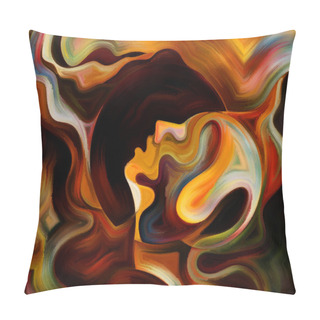 Personality  Metaphorical Inner Paint Pillow Covers