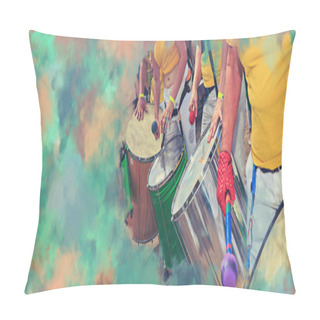 Personality  Scenes Of Samba Festival Pillow Covers