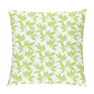 Personality  Vector Illustration Leaves Of Palm Tree. Pillow Covers