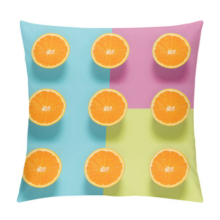 Personality  Fresh Orange Pattern Pillow Covers