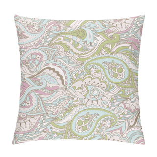 Personality  Seamless Paisley Pattern Pillow Covers