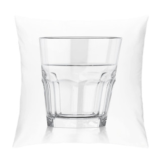 Personality  Whiskey Glass With Liquid. 3d Illustration Pillow Covers