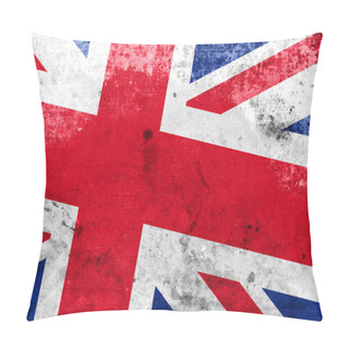 Personality  United Kingdom Flag With A Vintage And Old Look Pillow Covers