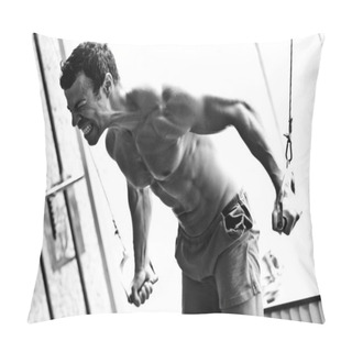 Personality  Bodybuilder Training Gym Pillow Covers