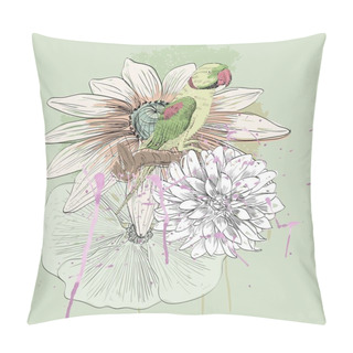 Personality  Parrot Pillow Covers