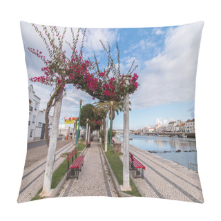 Personality  Picturesque City Of Tavira, Portugal Pillow Covers