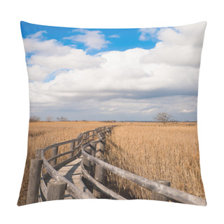 Personality  Walkway In A Cane Thicket Pillow Covers