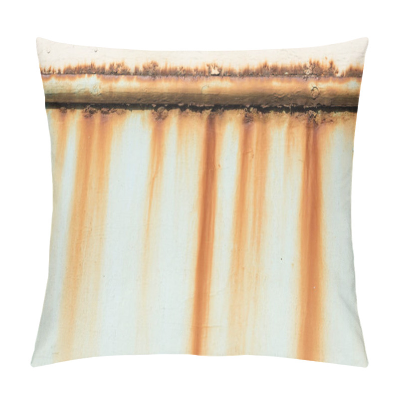 Personality  Rusty Pipe On Wall Pillow Covers