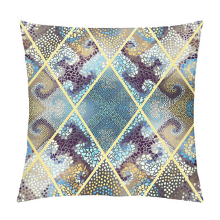 Personality  Seamless Mosaic Pattern Pillow Covers
