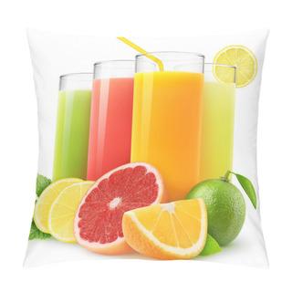 Personality  Fresh Citrus Juices Pillow Covers
