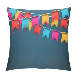 Personality  Party Celebration Background.  Pillow Covers