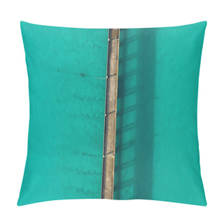 Personality  Than Mayom Bridge, Sunken And Drowning Boats In Koh Chang, Trat, Thailand Pillow Covers