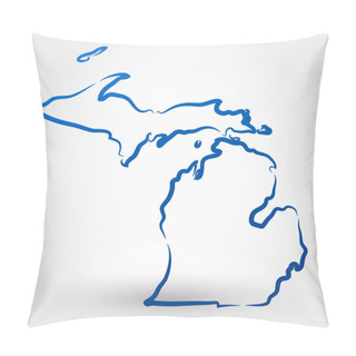 Personality  Michigan Pillow Covers