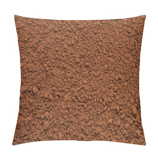 Personality  Cocoa Powder Background Pillow Covers