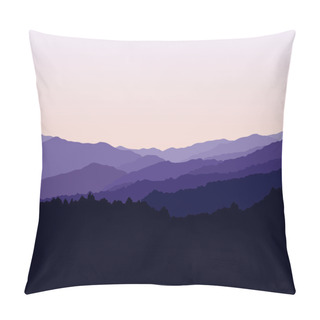 Personality  Blue Ridge Mountains Landscape Pillow Covers