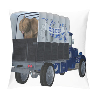 Personality  Circus Wagon Pillow Covers