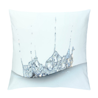 Personality  Fresh Clean Water Splash. 3d Rendering Pillow Covers