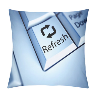 Personality  Keyboard And Refresh Button, Internet Concept Pillow Covers