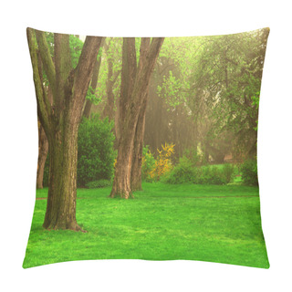 Personality  Foggy Park Pillow Covers
