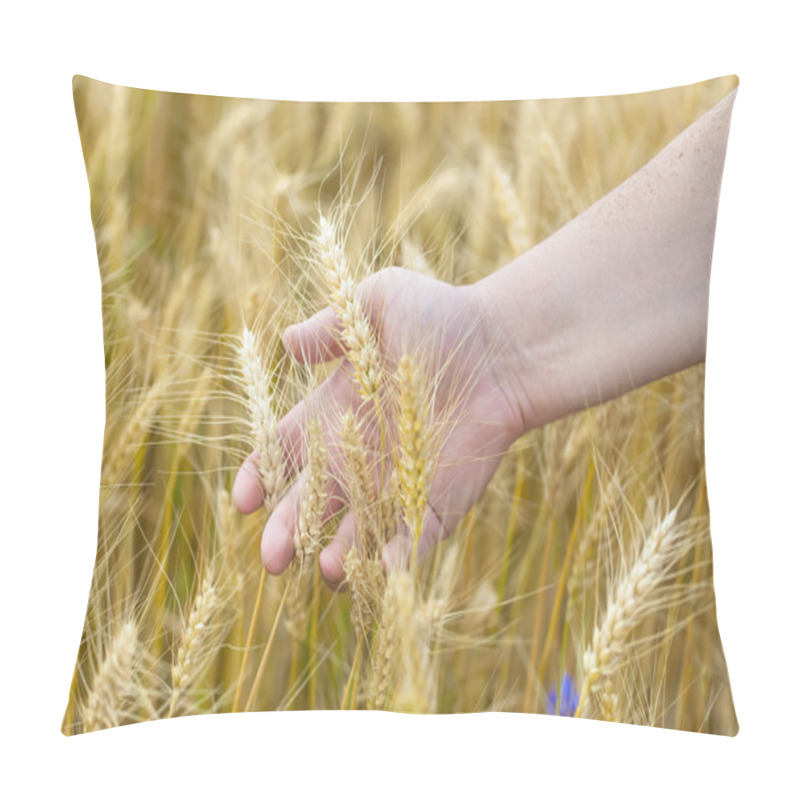 Personality  Hand Near Cereal Ears Pillow Covers