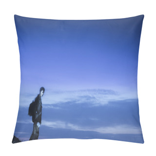 Personality  In The Twilight Of The Day Pillow Covers