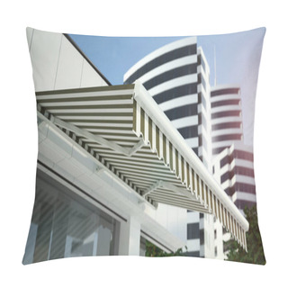 Personality  Shop Awning Beage Version, 3D Illustration Pillow Covers