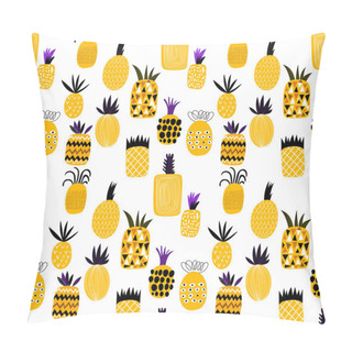 Personality  Summer Pineapple Fruit Pillow Covers