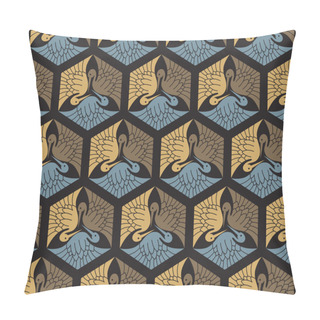 Personality  Oriental - Japanese - Seamless Pattern Pillow Covers