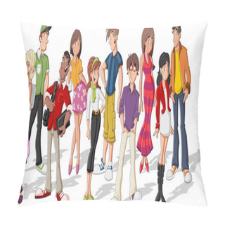 Personality  Teenagers. Pillow Covers