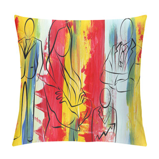 Personality  Business Idea Creative Iconic Art Design Pillow Covers