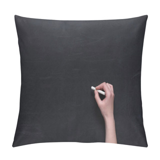 Personality  Human Hand Writing On Chalkboard Pillow Covers