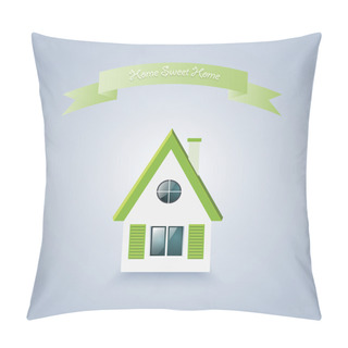 Personality  Home Sweet Home. Vector Illustration Pillow Covers