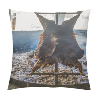Personality  Typical Argentinian Asado In Cooking Pillow Covers