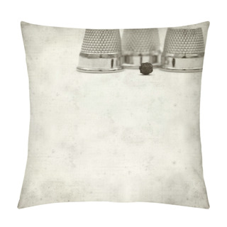 Personality  Textured Old Paper Background Pillow Covers